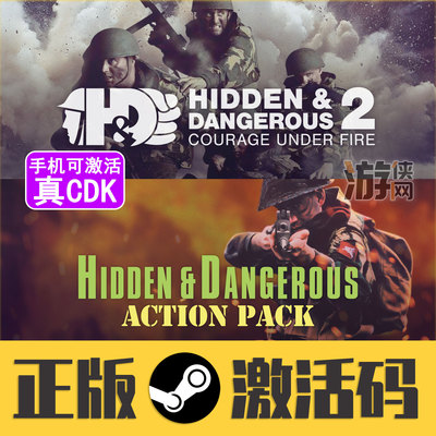 正版Steam隐藏与危险1+2CDKEY