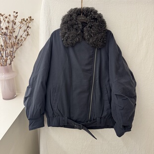 宽松休闲百搭翻领羽绒服女款 2025韩系设计款 韩版 新款 秋季