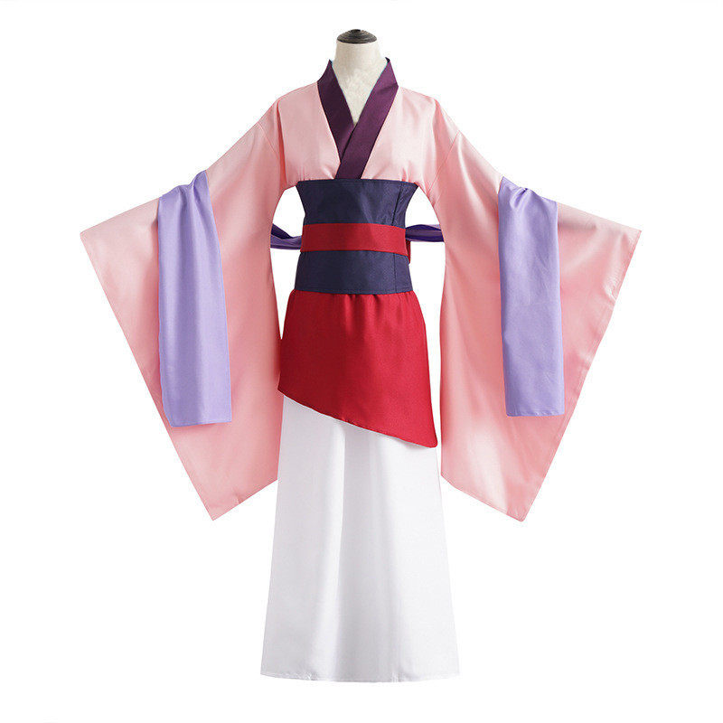 万圣节演出服装花木兰cosplay影视同款汉服套装成人舞台表演服装