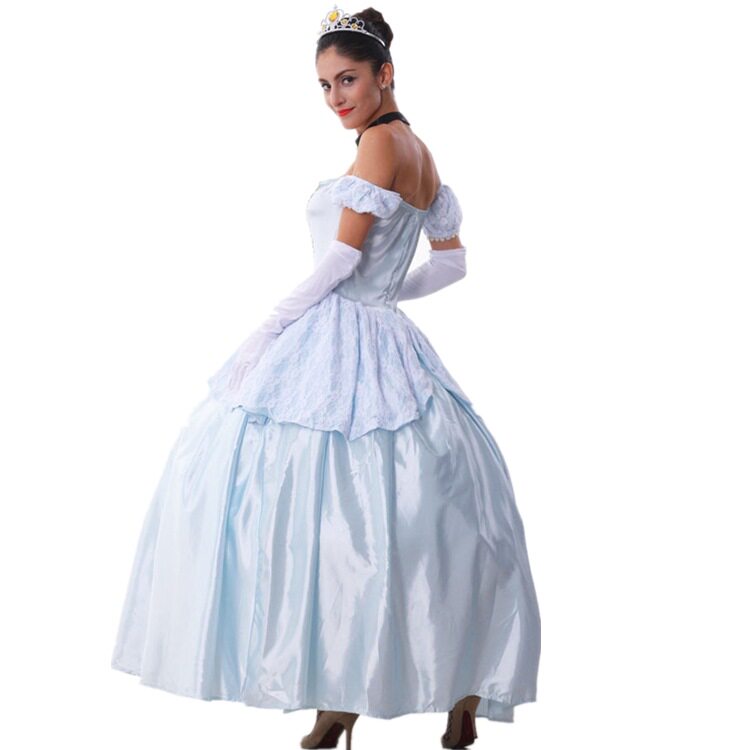2021欧洲宫廷服装 茜茜公主 万圣节白雪公主裙 灰姑娘cosplay服
