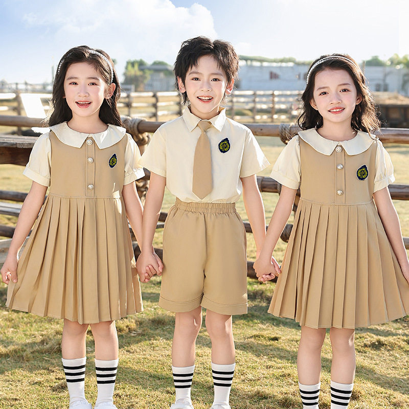 中小学生校服英伦学院风班服套装儿童幼儿园园服演出表演服六一节