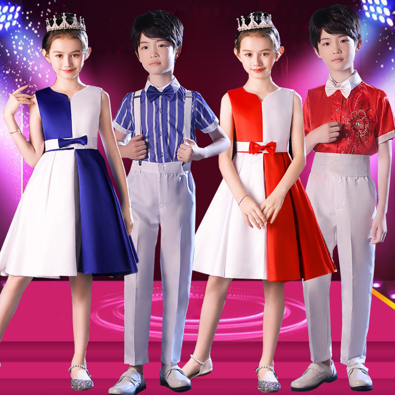 六一儿童合唱朗诵演出服