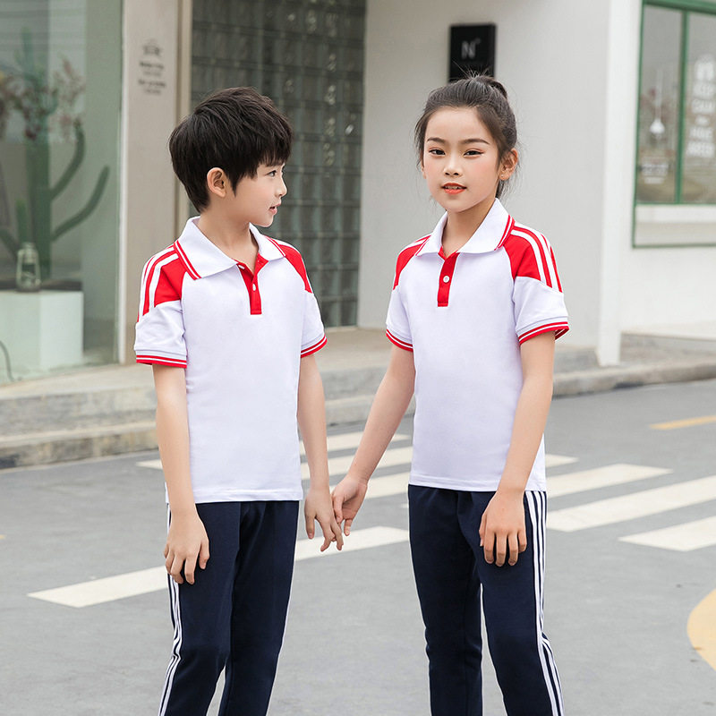 夏季薄款团体运动套装中小学生休闲校服初高中学生班服男女情侣装