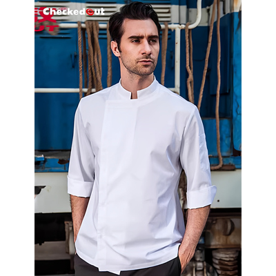 多米来厨师长厨师工作服