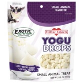 蜜袋鼯YOGU酸奶滴松鼠花枝鼠龙猫零食奶酪粒 美国Exotic芝士粒