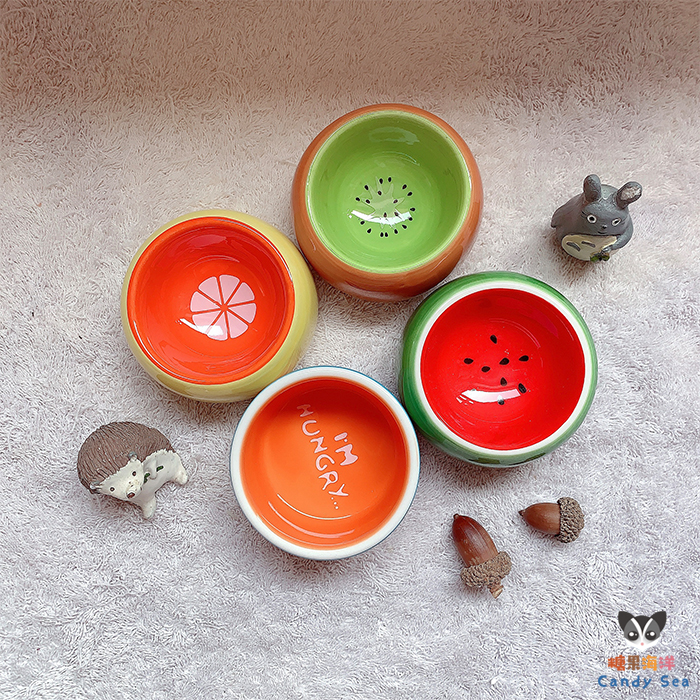 蜜袋鼯食盆仓鼠宠物饲料