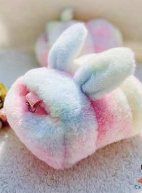 彩虹窝兔子形小熊形拱形窝冬季加厚加绒保暖繁殖用窝小蜜窝松鼠窝