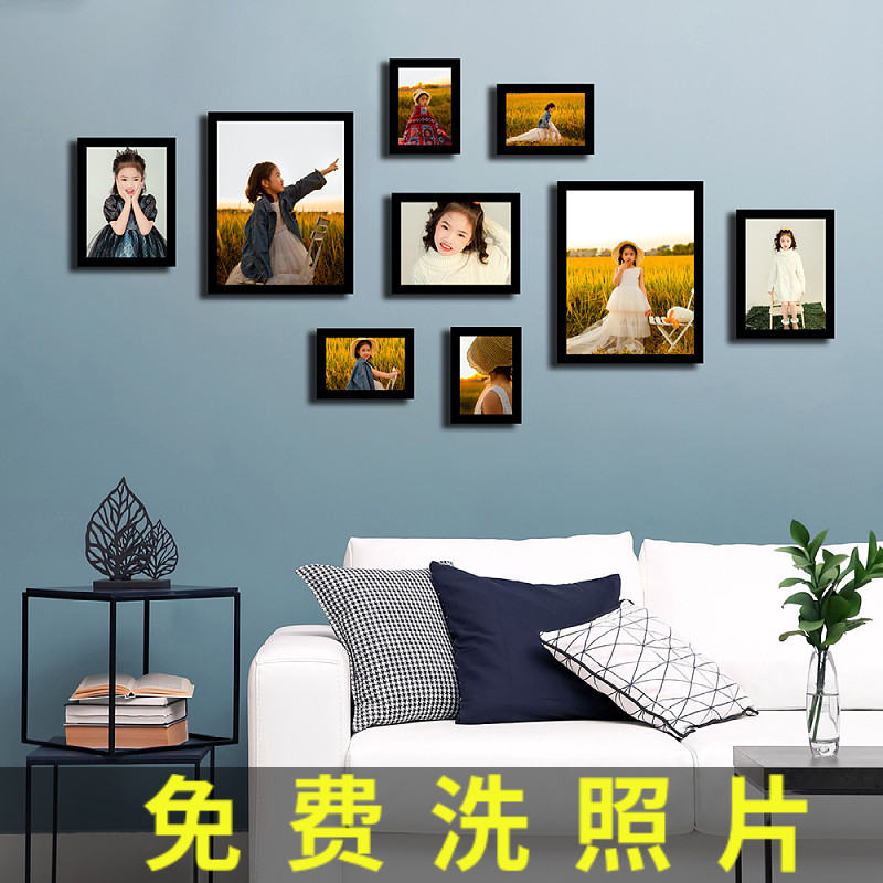 儿童房间墙壁挂墙相框洗照片