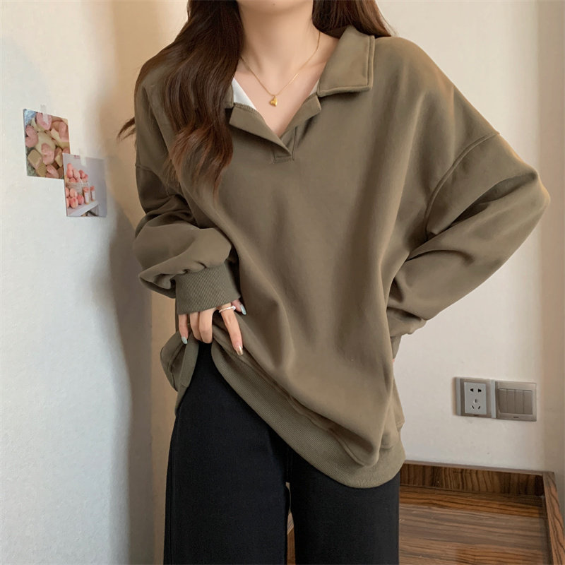 大码女装宽松慵懒风遮肚