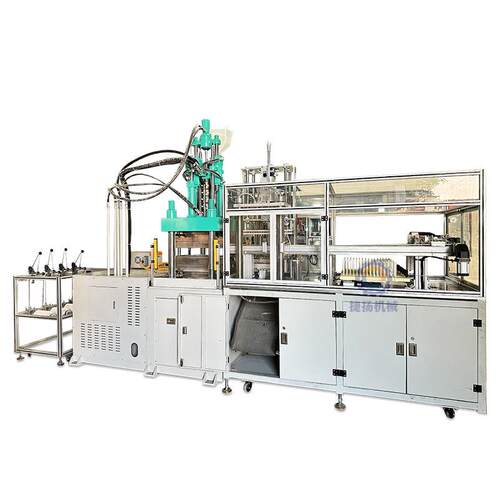 JY-850ST64全穴自动牙线自线动化生产备立式牙棒注塑机牙设线棒自