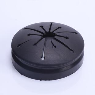 创意放射状设计纹圆形多层螺造型三点式分橡胶垃溅022圾处理器体