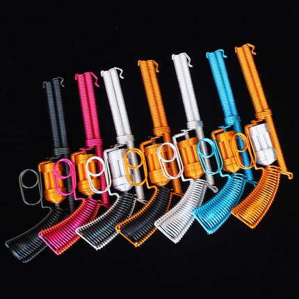 铝线手工艺品儿童节玩具枪模型彩色左轮金属铁丝diy编织生日礼物