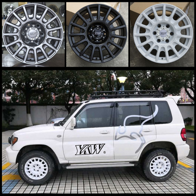 铝合金越野轮毂竞技负值lc80YKW