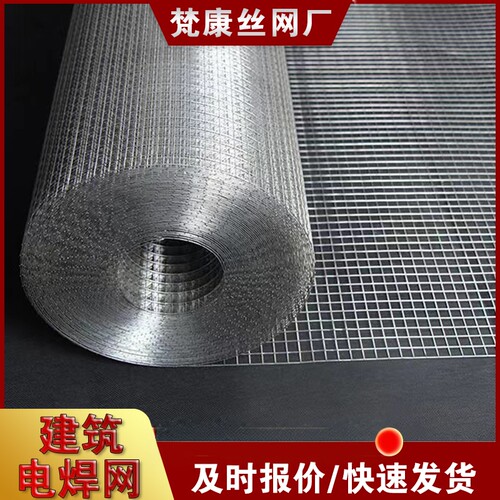 建筑抹墙镀锌钢丝网内外墙电焊网