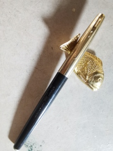 阅古斋日本产古董正品14K金笔老钢笔怀旧学生学习文具练字笔包邮