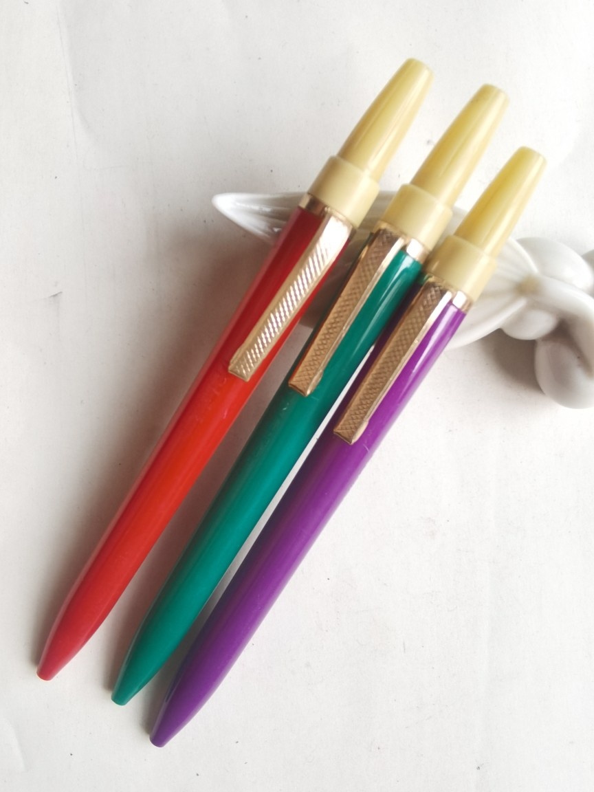 包邮英雄旋转圆珠笔怀旧学生文具