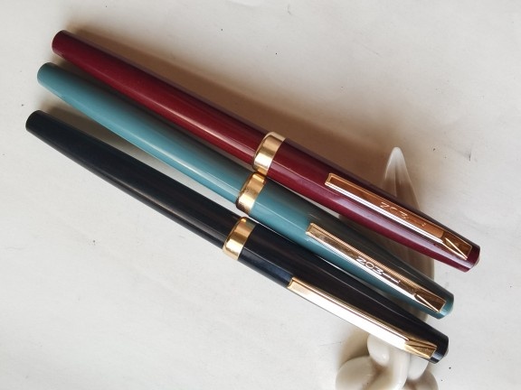 阅古斋TIMON正品钢笔库存怀旧老钢笔学生练字笔老文具满五十包邮