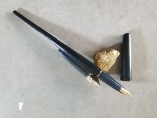 阅古斋日本百乐产正品二手钢笔台笔怀旧学生学习老文具练字笔包邮