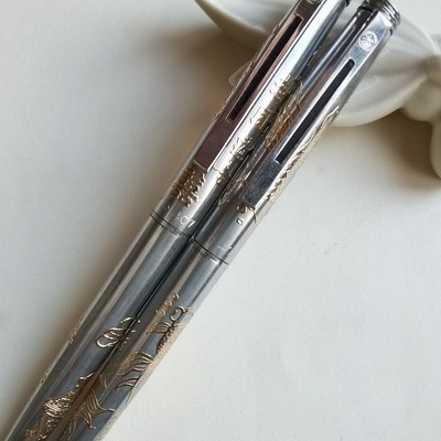 阅古斋大公407金雕满五十钢笔