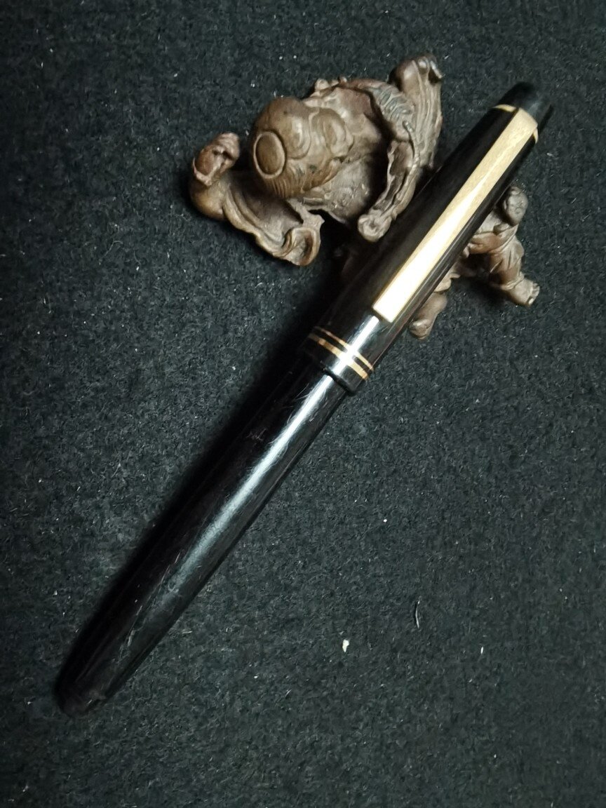 阅古斋日本正品二手旋帽明尖老钢笔怀旧学生练字笔学习老文具包邮