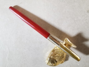 阅古斋日本正品二手古董女士老钢笔怀旧学生学习老文具练字笔包邮