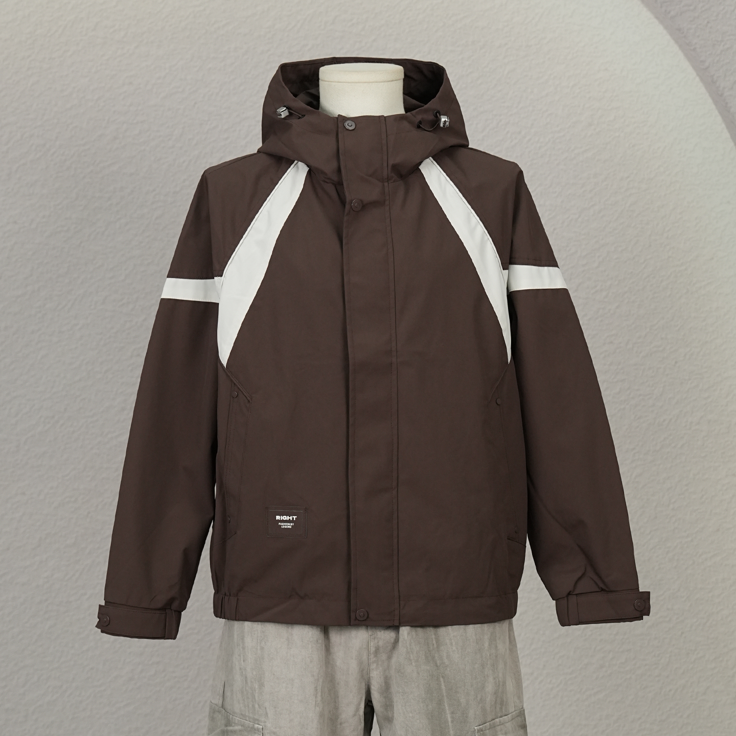 男士连帽休闲夹克外套2025秋季新