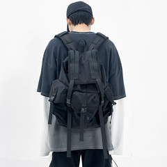 Mye retro Tide Backpack Công nhân nam Tide National Bun balo đựng quần áo đi du lịch túi kéo du lịch