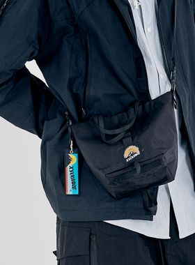 MYE×XS日本户外潮牌山系xpac多用途单肩斜挎小包胸包部件包男女