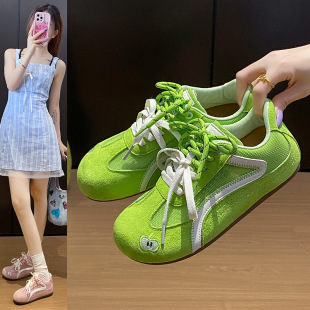 ins女学生休闲运动百搭板鞋 2025小白鞋 韩版 女夏季 街拍Y11 新款