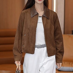 妈妈秋装2026新款秋天外套中老年女装休闲上衣春秋拉链风衣夹克衫