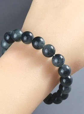 缘缘玉和田玉青花墨玉手串手链