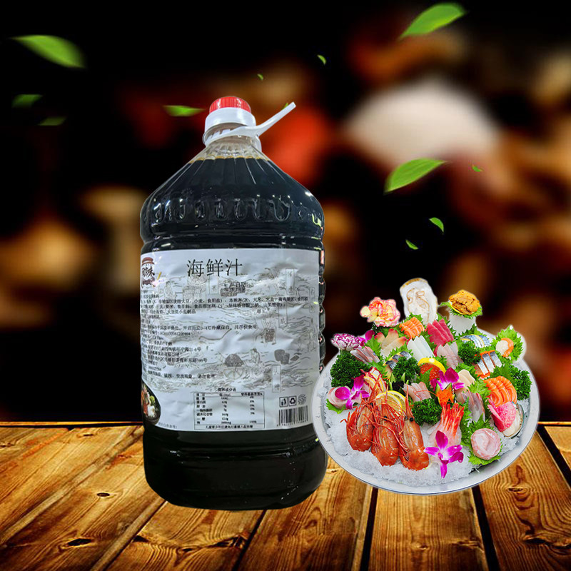 闽京味海鲜汁5升*4桶整箱包邮 烤肉蘸汁 肥牛蘸汁 鱼生寿司酱油