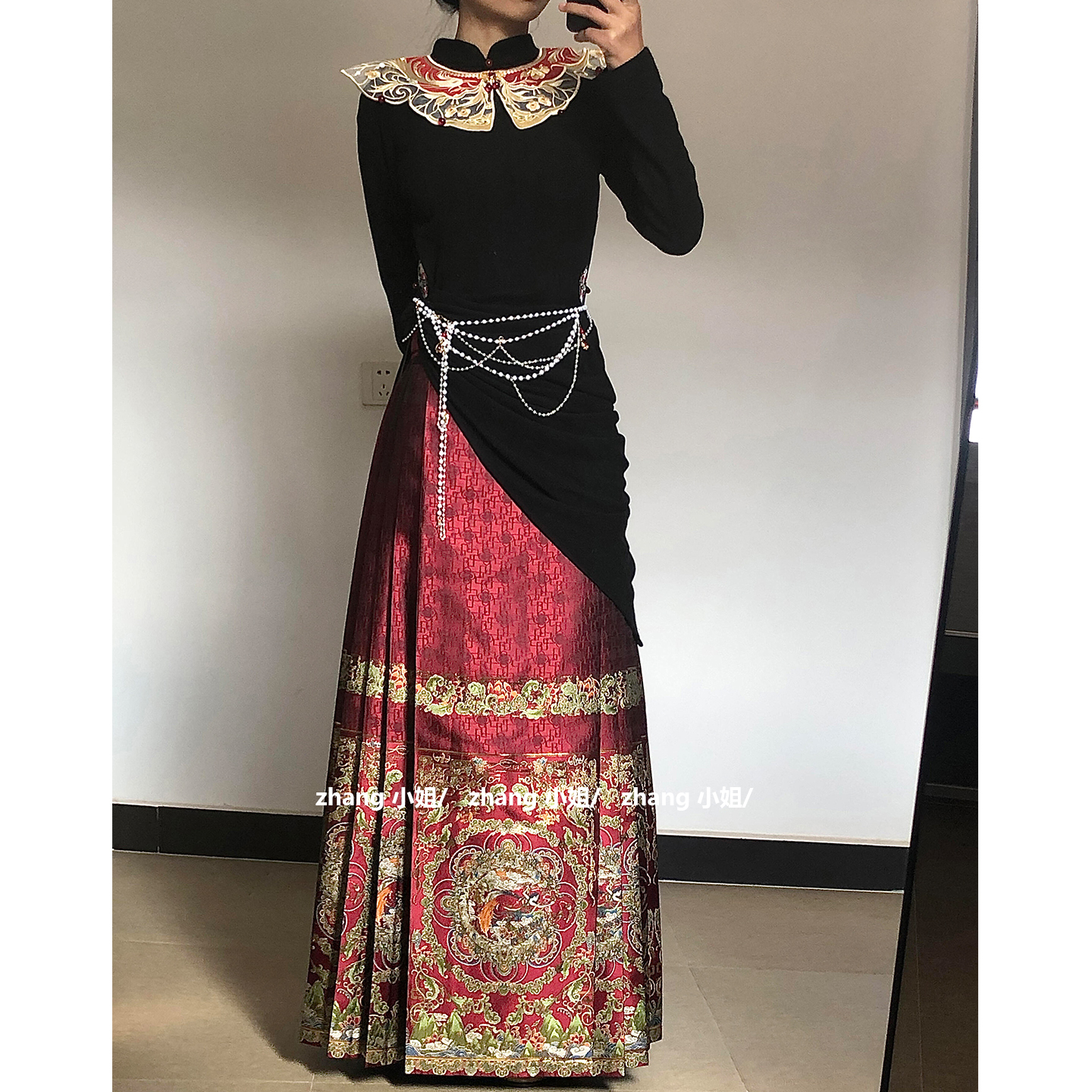 【送运费险】婚服订婚汉服马面裙