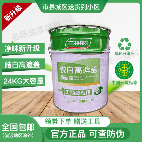 高遮盖防霉环保净味内墙家装漆