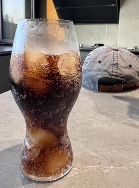 手工可口可乐杯riedel网红杯子精酿啤酒杯玻璃杯超薄