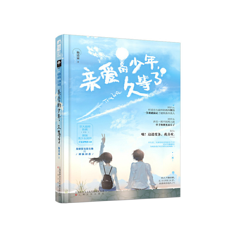 包邮 亲爱的少年，久等了 百花洲出版社
