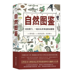 观察方法 后浪现货 600种动植物 绘本大师松冈达英绘 自然观察入门手册动植物科普百科生活图鉴系列 自然图鉴