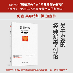 正版现货 爱是什么(关于爱的经典哲学讨论,直击心灵的精彩诠释,用形象的比喻,将爱的哲学解读具象化)湖南人民出版社