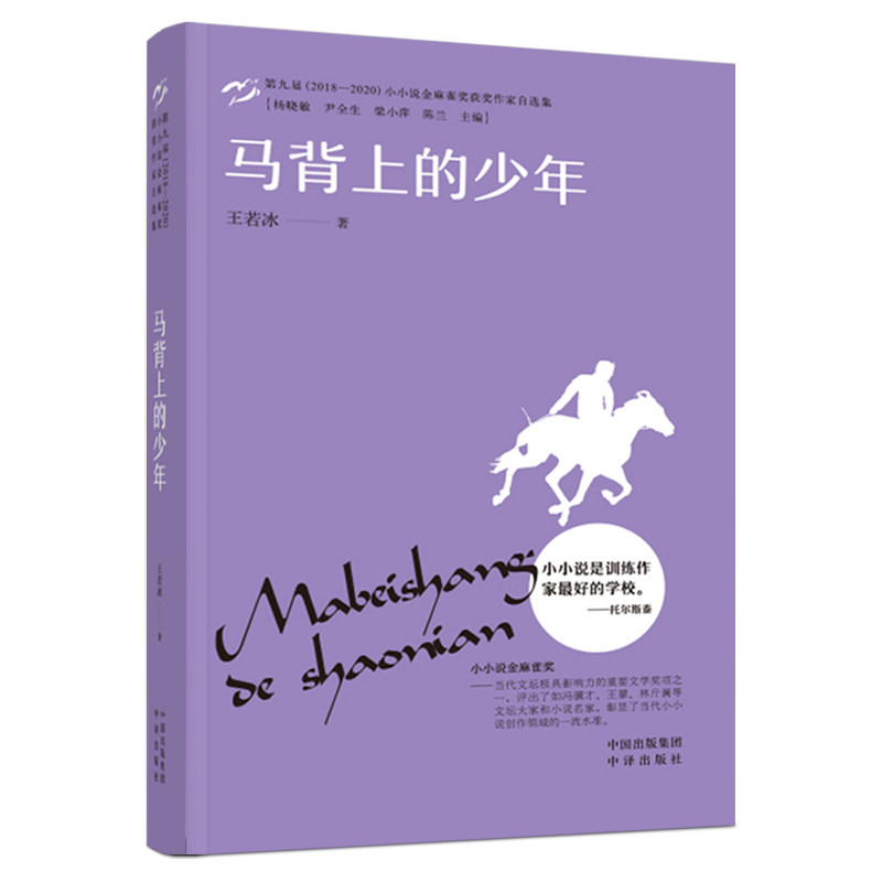 正版现货 马背上的少年 第九届2018-2020小小说金麻雀奖获奖作家自选集 小小说是训练作家最好的学校 王若冰作品 中译出版社