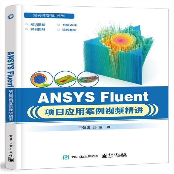 现货正版: ANSYS Fluent项目应用案例视频精讲 9787121460494 电子工业出版社