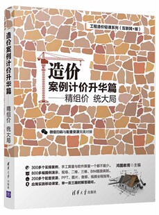 工程造价轻课系列 统大局 互联网 版 社 正版 9787302576921清华大学出版 现货：造价案例计价升华篇——精组价