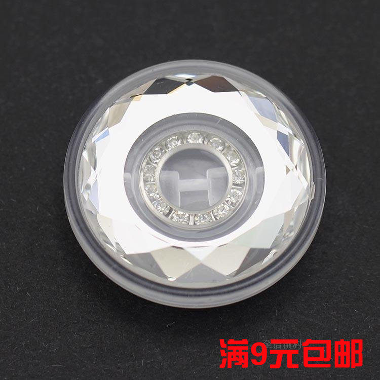 貂皮大衣纽扣高档女羊绒衣扣子黑色白色树脂钮扣毛呢大衣装饰扣