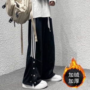 2023春季   四季款条纹加绒卫裤   KK03普通45-加绒50图片