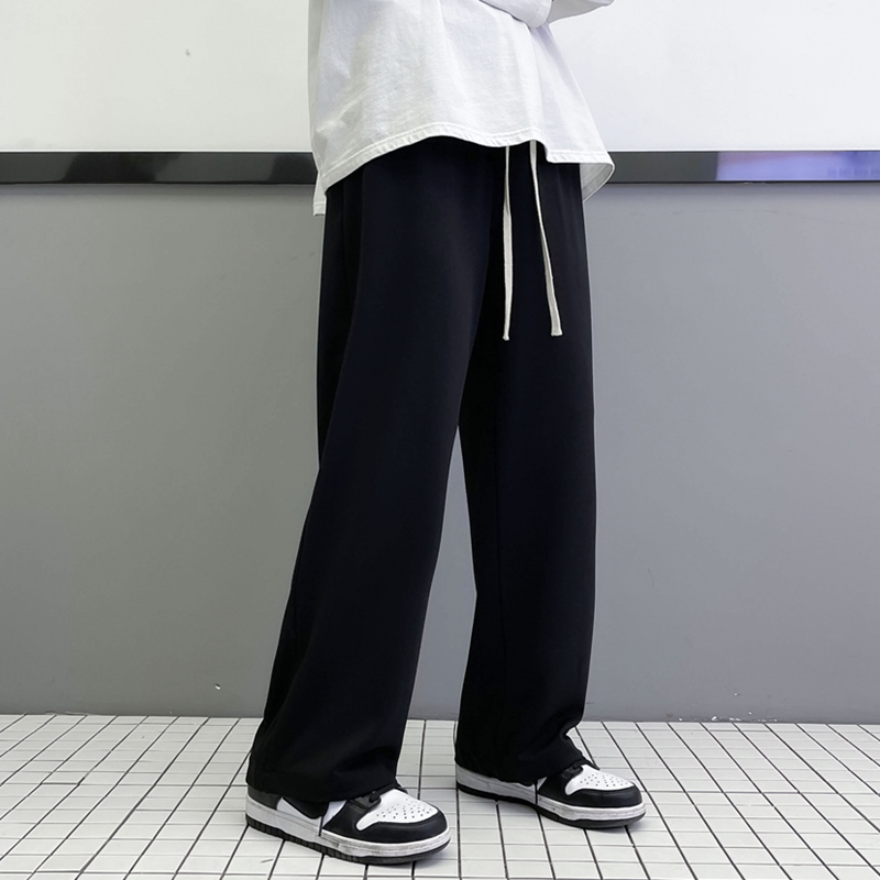 2023春季青少年松紧腰宽松抽绳运动休闲裤KK18-P40,男装休闲裤,星座101A-1