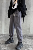 2023春夏日系港风潮牌ins男潮流宽松束脚裤休闲小脚裤CK10P49，男装休闲裤，星座101A-1