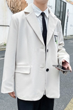 2023年春季小西装男女宽松潮流炸街帅气西服外套上衣XZ02P95，男装西服，星座101A-1