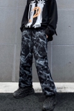 2023春夏男女宽松直筒长裤扎染个性拖地时尚休闲裤子CK01P49，男装休闲裤，星座101A-1