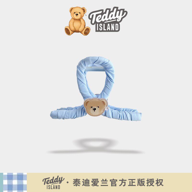 正版泰迪爱兰teddy韩系可爱小熊抓发夹后脑勺盘发鲨鱼夹儿童发饰