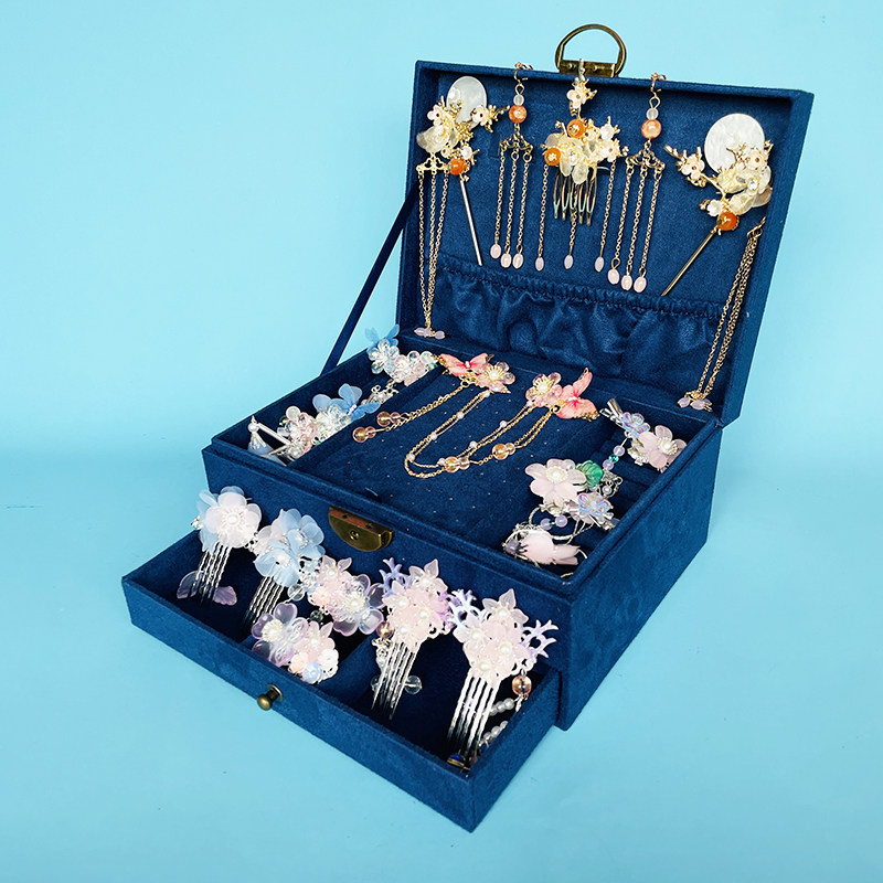 女孩子生日礼物女童中国风汉服圣诞套装5儿童玩具3-9十10岁网红款