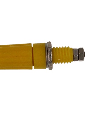 绝缘铜接线柱 金属香蕉4mm 端子台 测试接线柱 红绿黄黑色